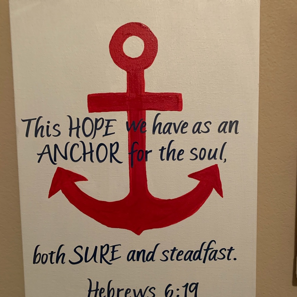 Hand painted custom nautical art set of 3